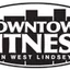 Downtown Fitness on West Lindsey logo