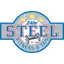 Steel Fitness and Tan logo